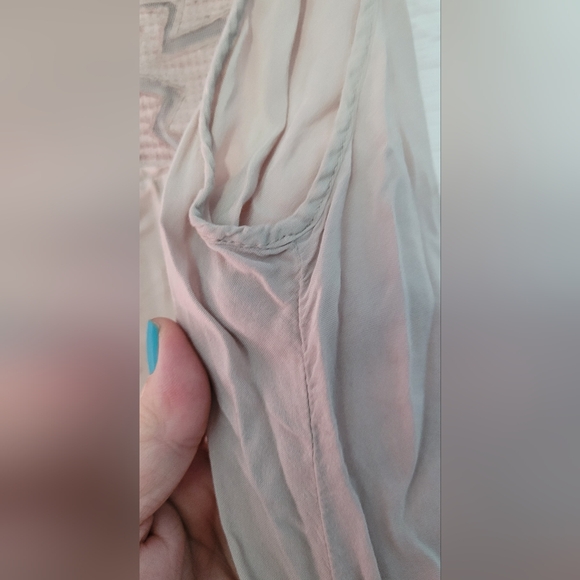 Nwot Wilfred Tank Blouse With Lace And Embroidery 🪡 Detailing Sz M - Picture 7 of 9